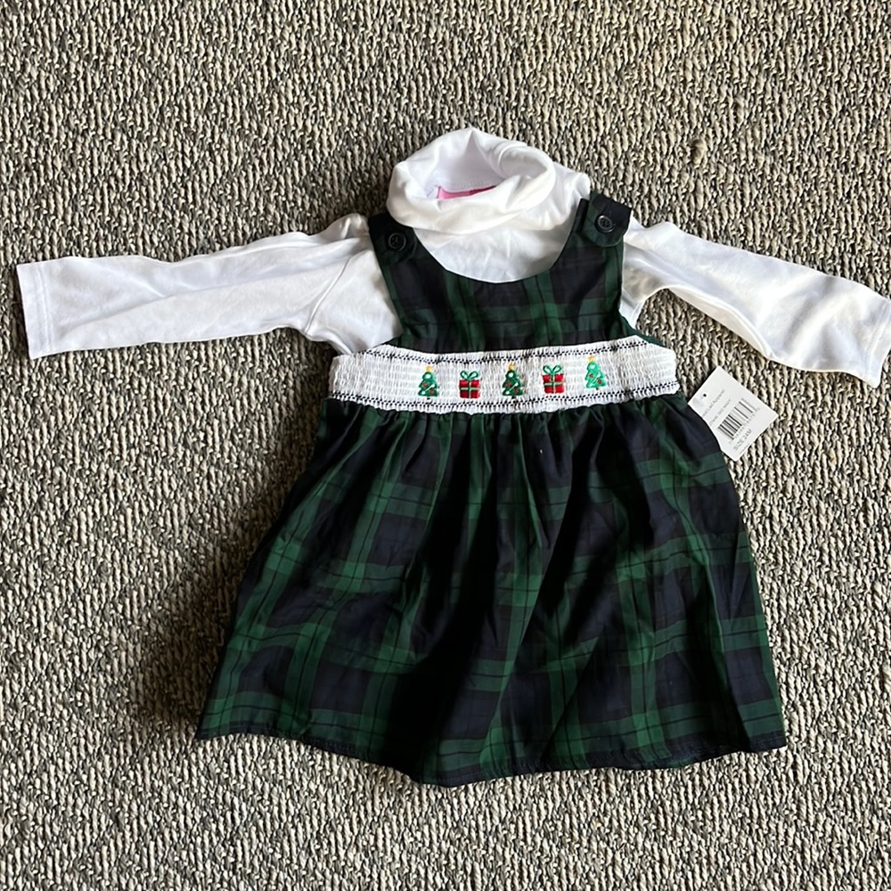 Classic Turtleneck Christmas Dress